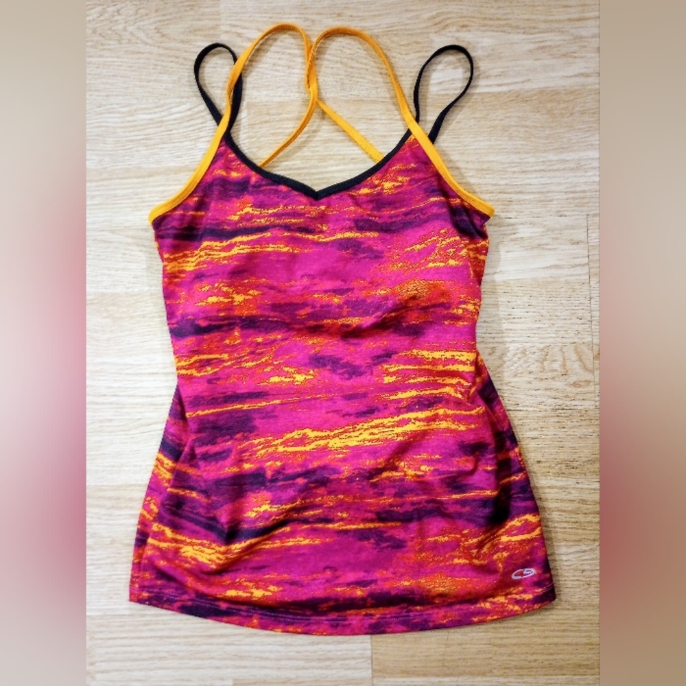 Women's Champion tank top, built in bra, medium
